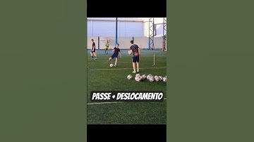 Passe + deslocamento lateral | EXERCÍCIO DE FUTEBOL SUB-15