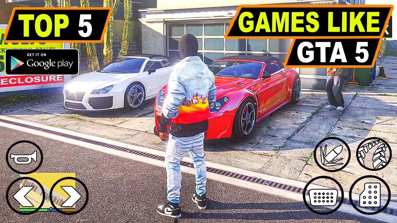 TOP 6 Best Open World ROLE PLAY Games like GTA 5 Online for Android & iOS!  • High Graphics Games 