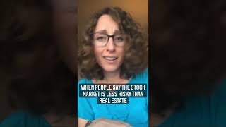 Stock Market vs Real Estate Which one is lest Risky?