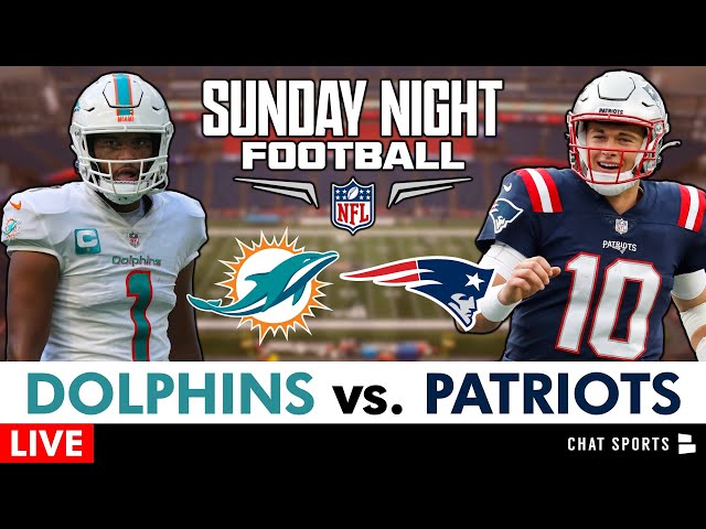 What Time Is the NFL Game Tonight? Dolphins vs. Patriots Channel, Live  Stream Option for Sunday Night Football