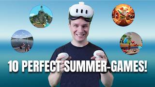 🥵 The 10 best Meta Quest “Chill &amp; Play” VR games for hot days 🥵