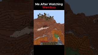 Me After Watching Wembuu #shorts #youtubeshorts #minecraft #minecraftmemes