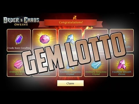 Gem slots order and chaos