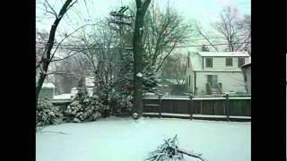 Chicago First Snow Storm January 12, 2012