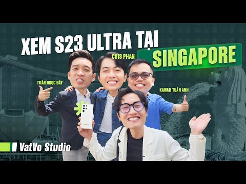 Sang Singapore xem Unpacked Party: gạ Cris Phan chơi game trên S23 Ultra @CrisDevilGamer