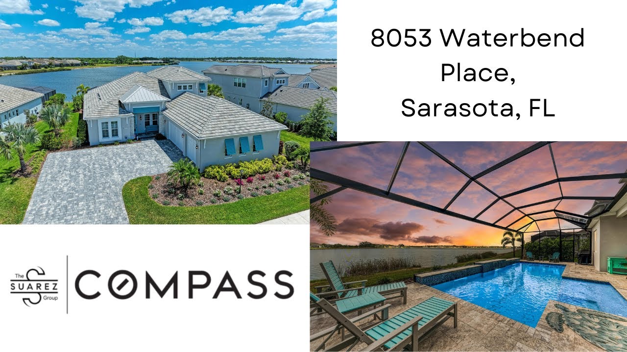 Explore This Elegant Sarasota Estate in LakeHouse Cove | Over 3,500 Sq Ft of Luxury