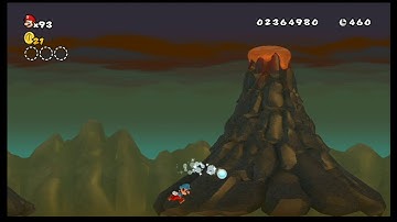 NSMBW Custom Level: My favourite background