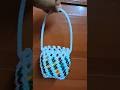 beads wire bag kaise banayein #shortsfeed #ytshorts #baisali crafts ⭐️💐⭐️💐