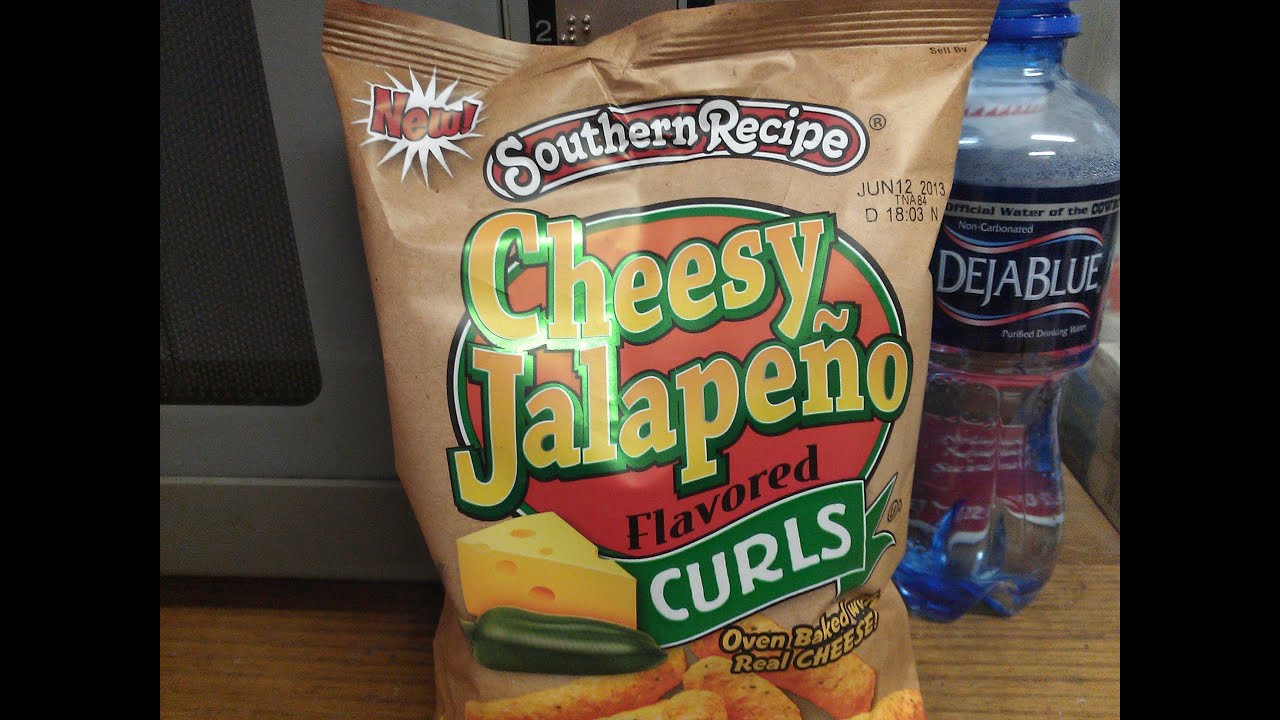 Southern recipe cheesy jalapeno curls