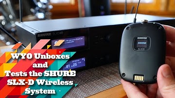 Episode 1: WYO demos the SHURE SLX-D Wireless System