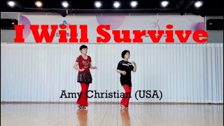 I Will Survive Linedance demo Beginner @ARADONG linedance