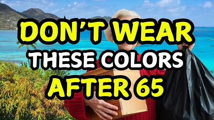 Don’t Wear These 6 Colors After 65 – Best Alternatives for a Youthful Look, senior, for the elderly