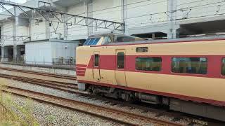 381系(回送)岡山発車
