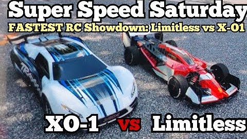 FASTEST RC Car Showdown: Arrma Limitless vs Traxxas XO-1!
