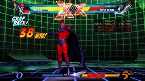 UMVC3: Magneto: Post-Magnetic Tempest Snapback