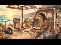 Pulse of the Burning Coast - Ambient Chill Lo-Fi | Beats for Relaxation &amp; Focus