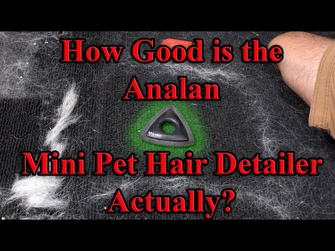 Analan Mini Pet Hair Detailer - Better than the Lilly brush?