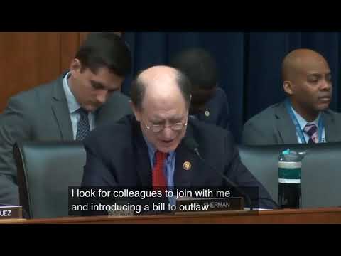 Demonrat - Brad Sherman Law to Ban Bitcoin