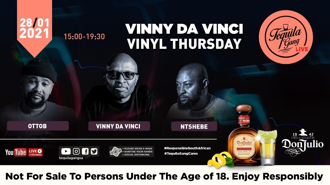 Tequila Gang presents Vinny's Vinyl Thursdays with Ntshebe, Otto B and