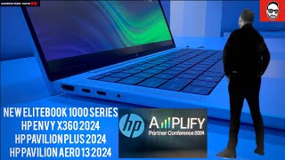 HP Amplify 2024: New Envys, Pavilions and Elitebooks