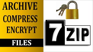 How to Password Protect Files and Folders on Windows 10 using 7-ZIP APP