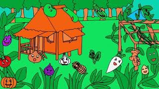 bahay kubo nursery rhyme