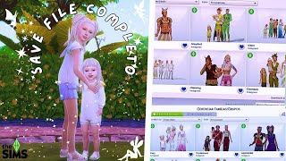 The Sims 4: Save file 🏡🌟 #thesims4  #sims4