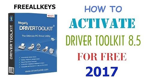 Driver Toolkit 8.5 Crack Serial Keys 2017 100% Working Lifetime
