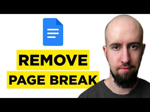 How To Remove Page Break Google Docs (2026) - Complete Tutorial