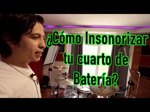 ¿Cómo Insonorizar un cuarto? | Aísla el sonido de tu Batería | Hugo Zerecero