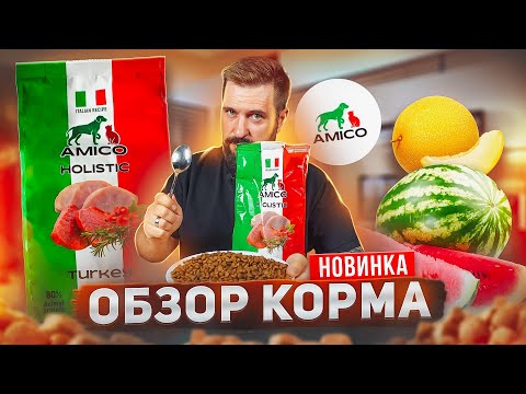Новый отечественный производитель и новый корм для кошек и собак AMICO HOLISTIC | Обзор корма