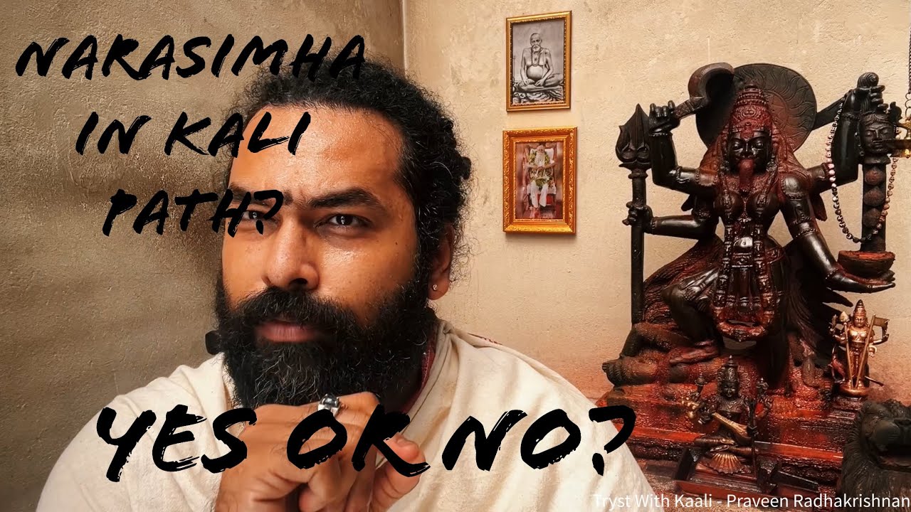 NARASIMHA in KALI Sadhana -Without BHAIRAVA? #kali #krishna #narasimha #durga 