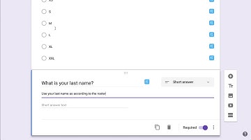 Google Forms  Set a Description
