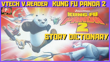 Kung Fu Panda - Story Dictionary (VTech Storio V.Reader) 🦀