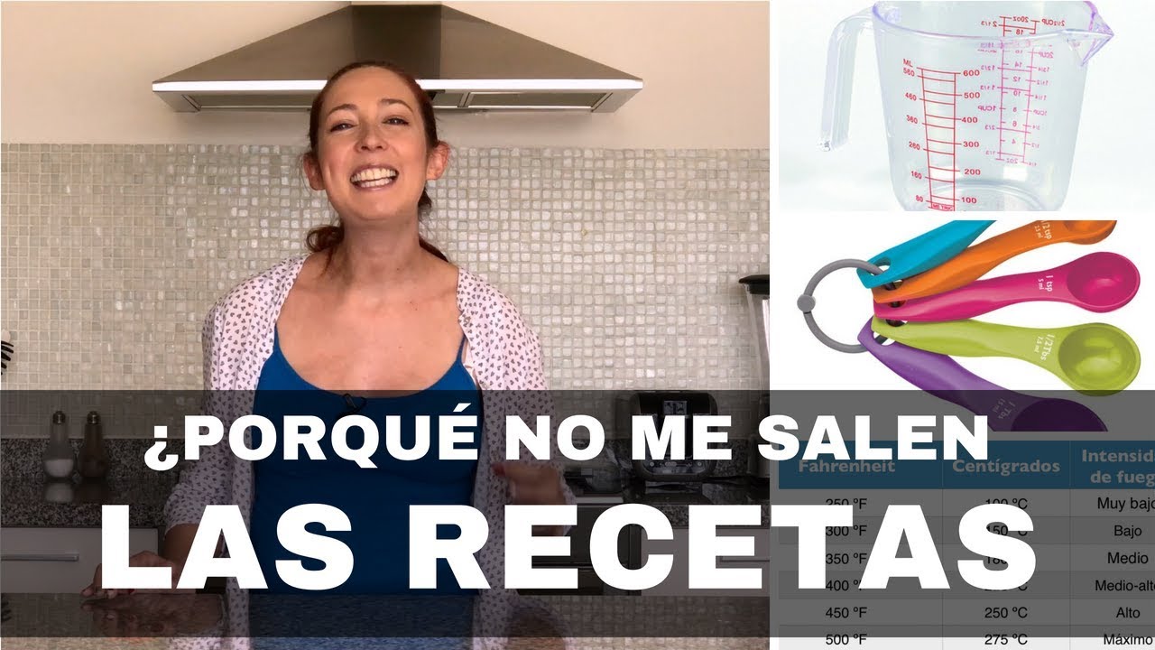 ¿POR QUÉ NO ME SALEN LAS RECETAS? [TRUCOS 100% INFALIBLES]