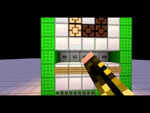 Minecraft - 5 Number 7 Segment Display