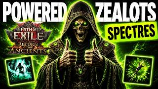 THE CRAZIEST POWERED ZEALOTS SPECTRE BUILD IN 0.5! POE2 Minion Build 0.5 (NEW META)