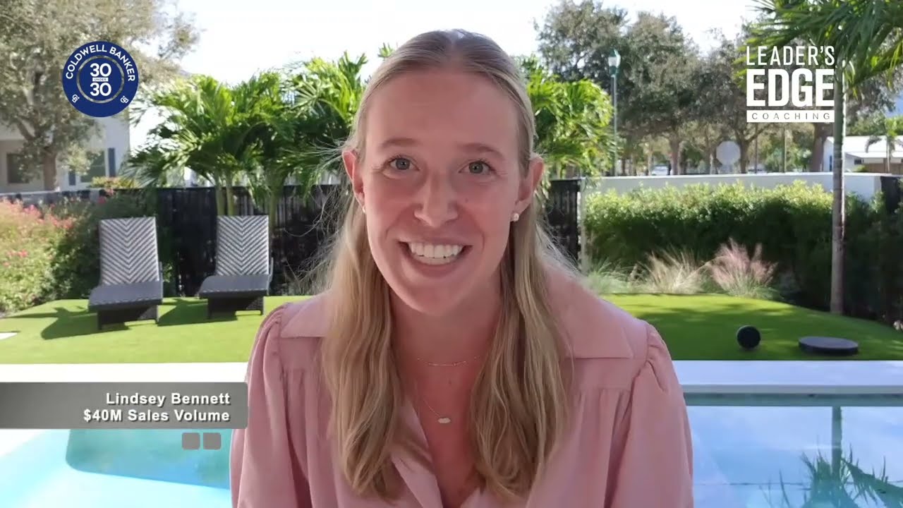 Is Real Estate Coaching Right For You? Lindsey Bennett $40M producer tells all! - CB