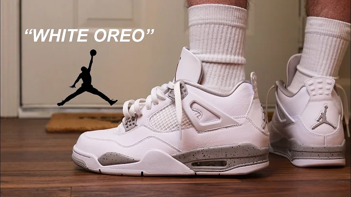 WATCH BEFORE YOU BUY! EARLY REVIEW AND ON FEET OF THE AIR JORDAN 4 “WHITE OREO” “TECH GREY”