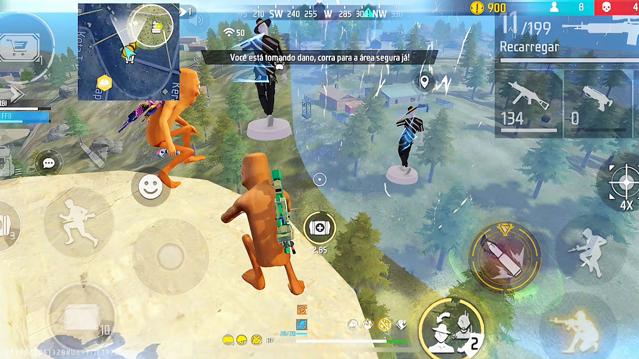 فري فاير قاتل بأسلوبك 😈 تونغ تونغ سحور وحوش 👹 الأسطح الغراند ماستر