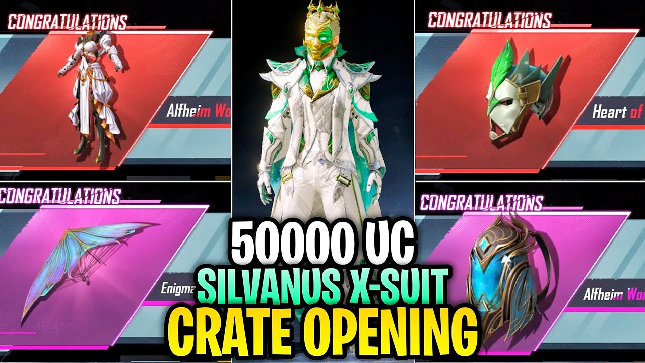 50000 UC New X Suit Crate Opening | Silvanus X Suit Crate Opening | New XSuit Silvanus Crate Opening