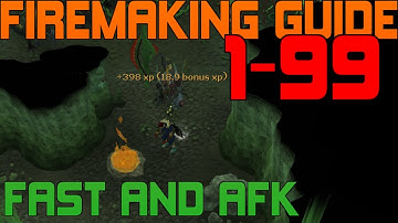 1-99 Firemaking Guide Runescape 2014 - Fast and Cheap Methods [P2P]