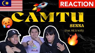 Camtu - SENNA (feat. MK & Wolfy) Official Lyric Video - MALAYSIAN REACTION