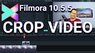 How to Crop a Video in Wondershare Filmora X screenshot 1