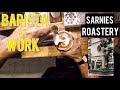 Barista at work  sarnies roastery  john n drinks 