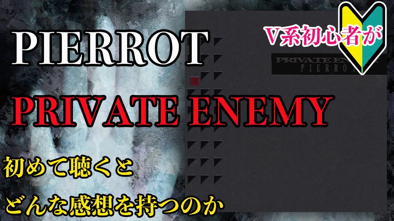 V系初心者がPIERROTの「PRIVATE ENEMY」を初めて聴くとどんな感想を 