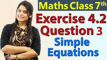 Q 3, Ex 4.2 - Simple Equations - Chapter 4 - Maths Class 7th - NCERT