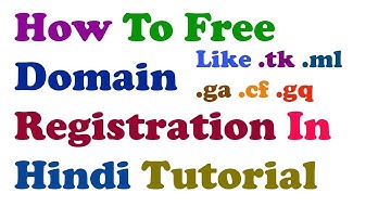 HOW TO GET || FREE DOMAIN || NAME FOR 1 YEAR, |.tk, .ml, .ga, .cf , .gq |