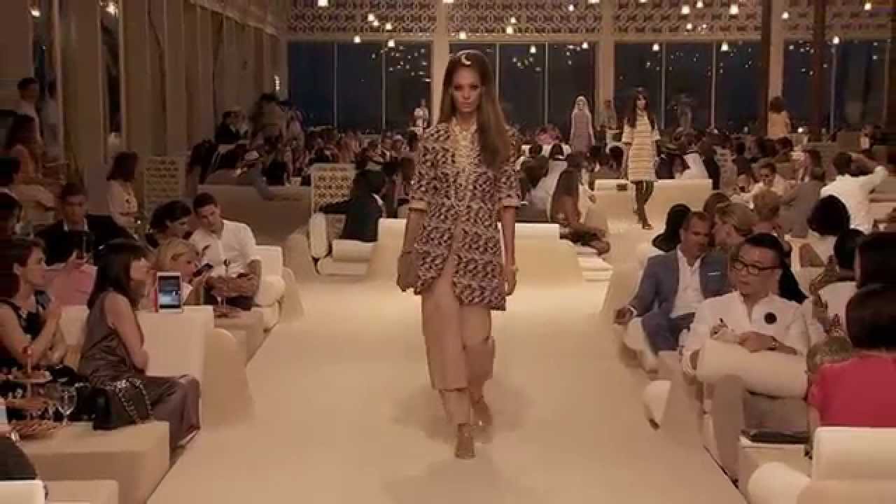 Karl Lagerfeld unveils Chanel Cruise collection in Dubai 