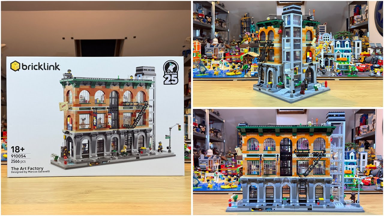 LEGO BRICKLINK THE ART FACTORY 910054 REVIEW !#lego#bricklink 